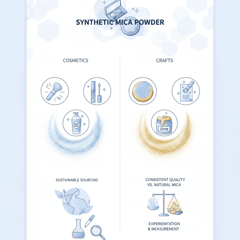 How to Use Synthetic Mica Powder in Cosmetics and Crafts?