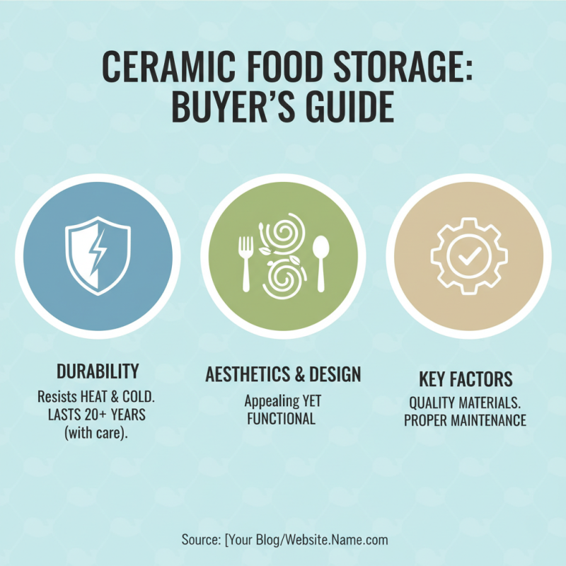 Best Ceramic Food Storage Container Guide for 2026?