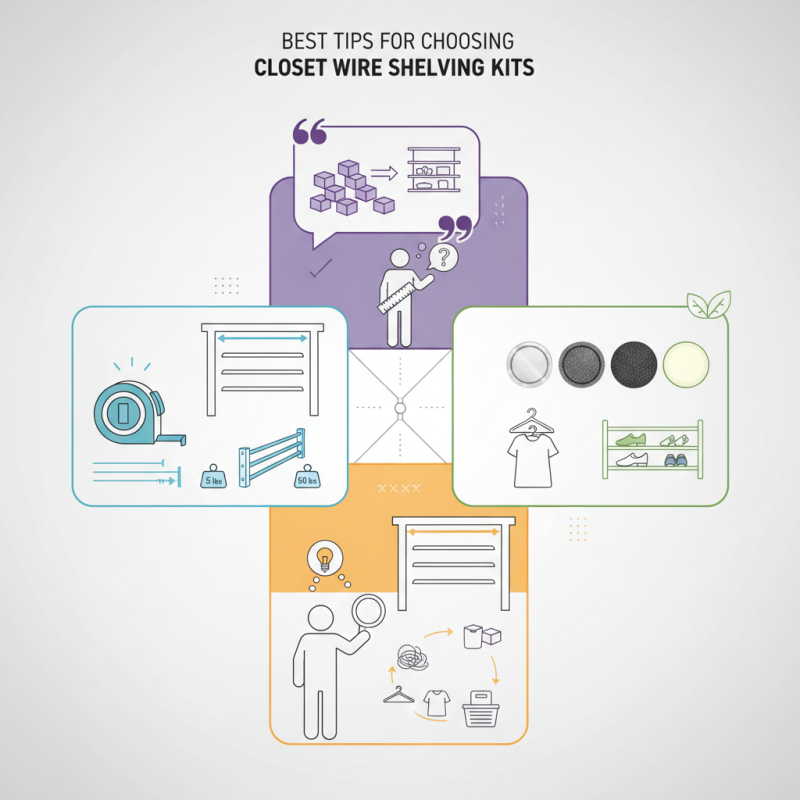 Best Tips for Choosing Closet Wire Shelving Kits?