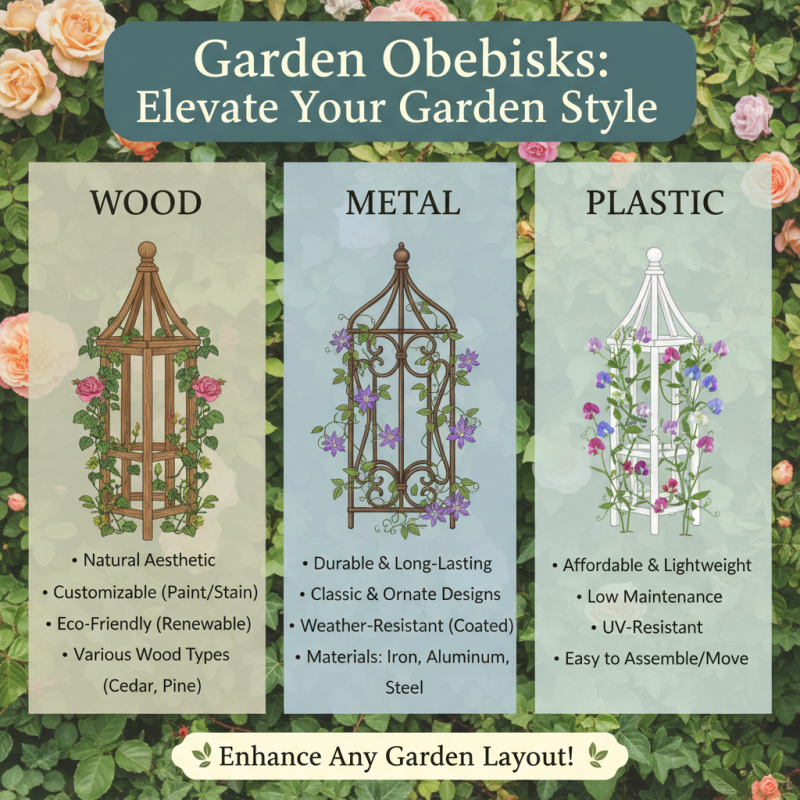2026 Best Garden Obelisk Trellis Ideas for Your Garden?