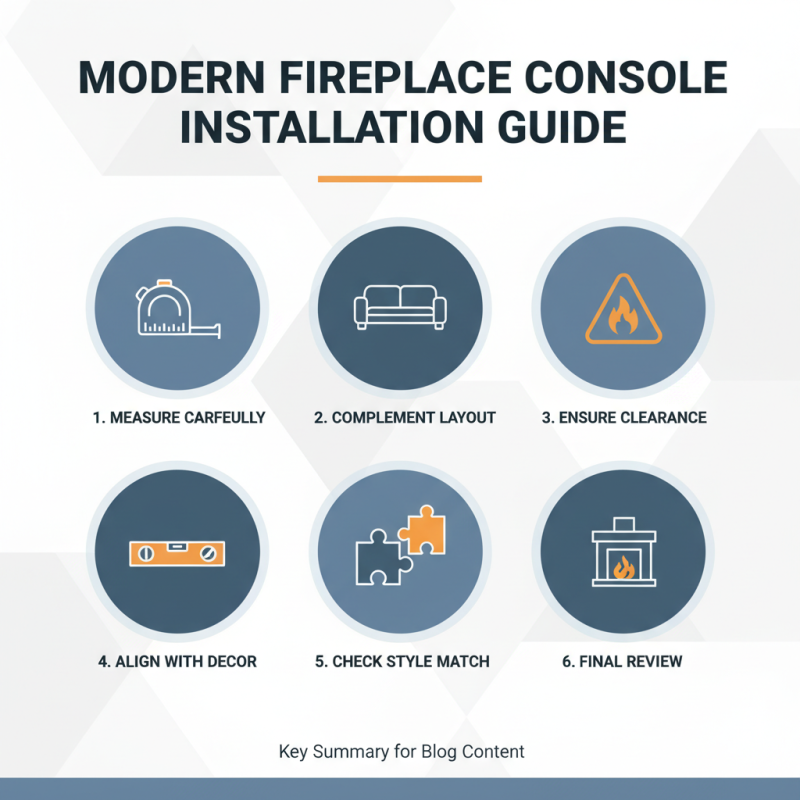 10 Best Modern Fireplace Console Designs for Cozy Living Spaces?