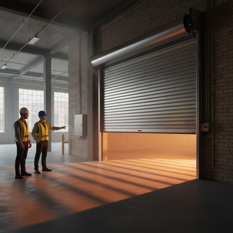 Why Choose a Roll Down Fire Door for Your Safety Needs?