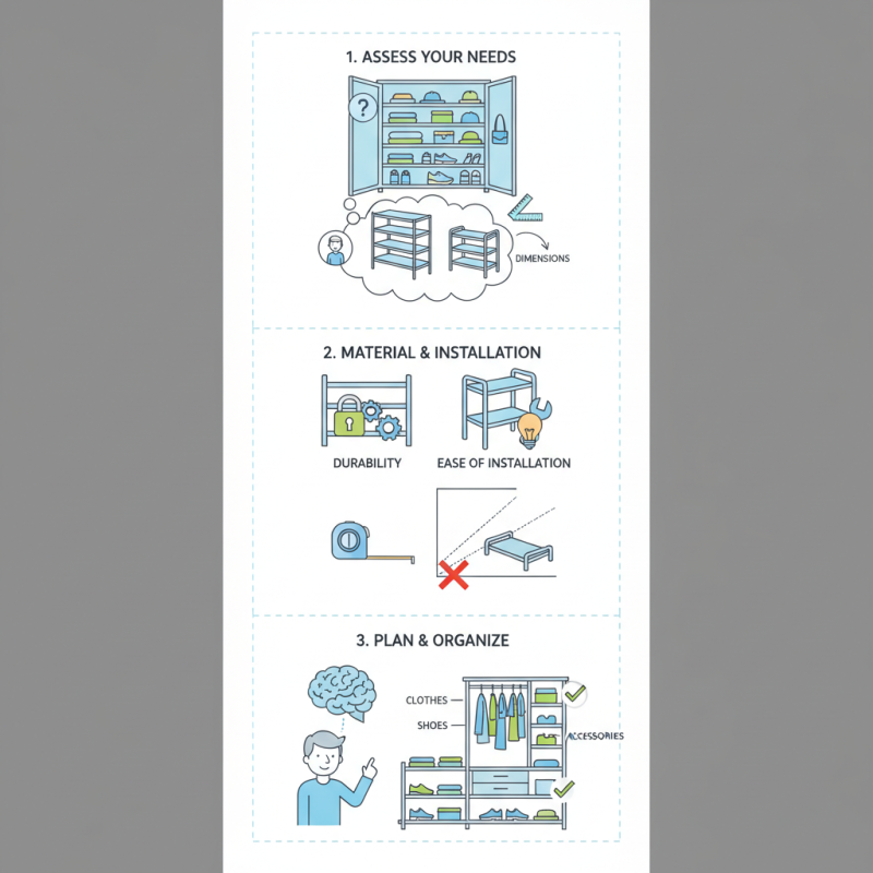 What is a closet wire shelving kit and how to choose one?