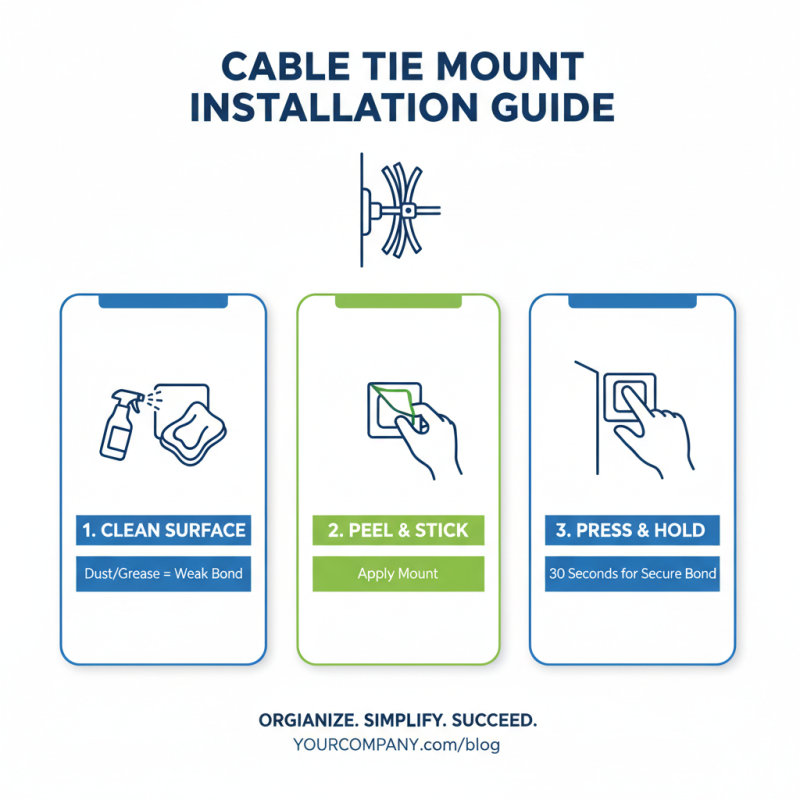 Best Cable Tie Mounts for Organizing Your Space?