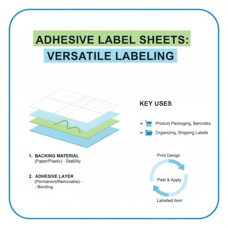 What is Adhesive Label Sheets and How Are They Used?