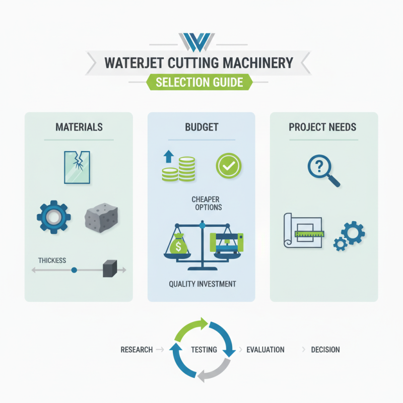 How to Choose Waterjet Cutting Machinery for Your Project?