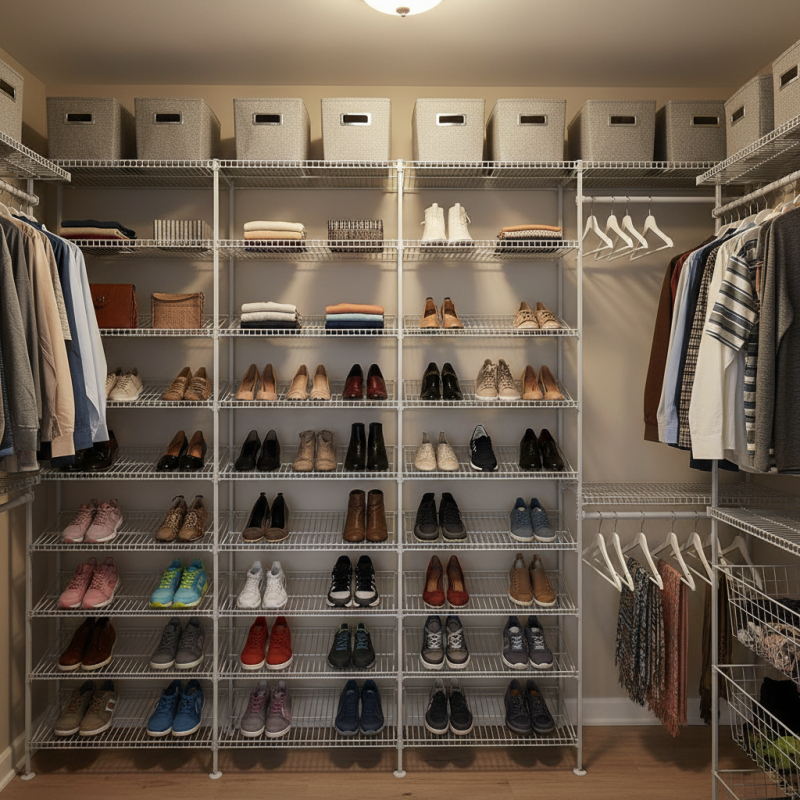 What is a closet wire shelving kit and how to choose one?