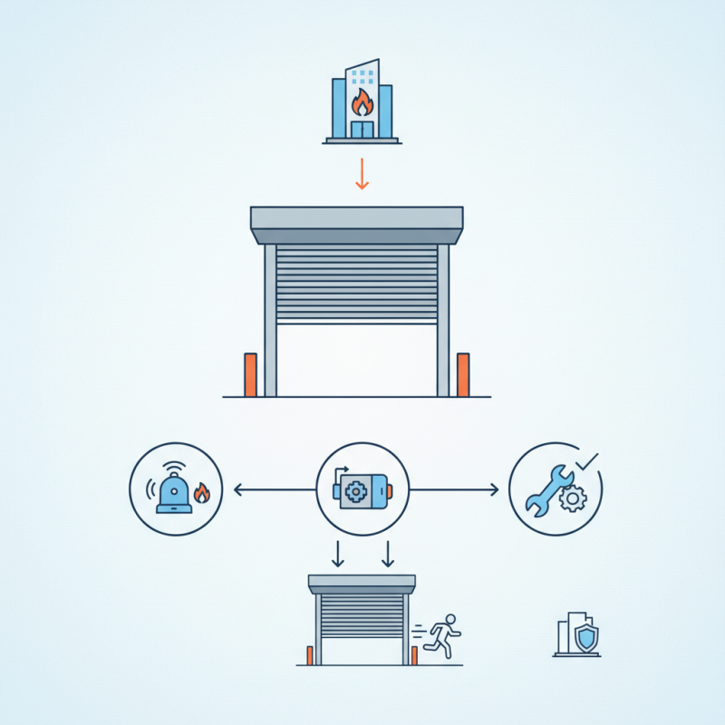 What is a Roll Down Fire Door and How Does It Work?