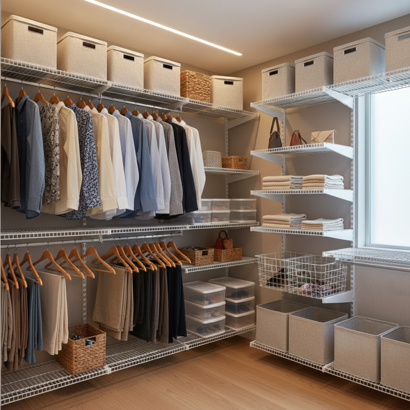 Best Closet Wire Shelving Kits Tips for Maximizing Storage Space?