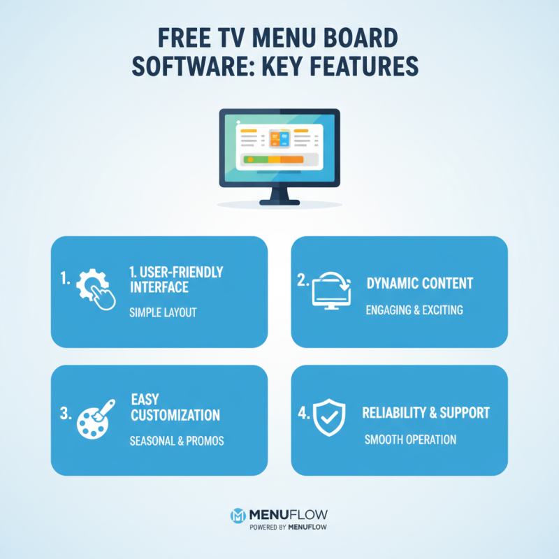 2026 Best Free TV Menu Board Software for Your Business Needs