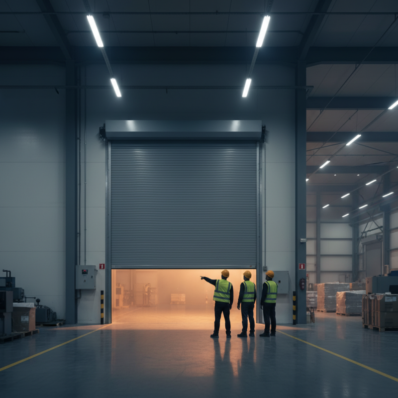 Why Choose a Roll Down Fire Door for Your Business Safety?