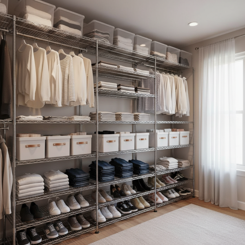 Why Choose Closet Wire Shelving Kits for Your Home Storage?