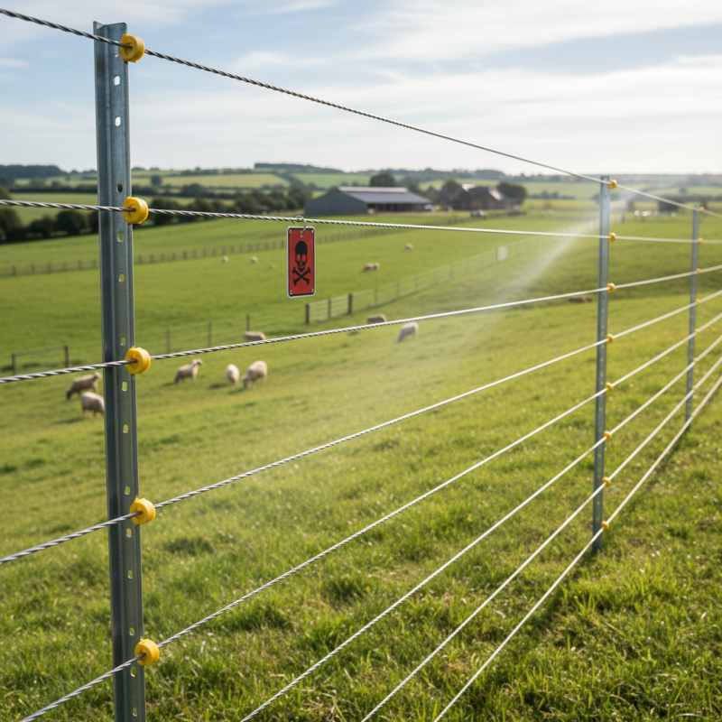 How to Choose a High Voltage Output Electric Fence for Safety?