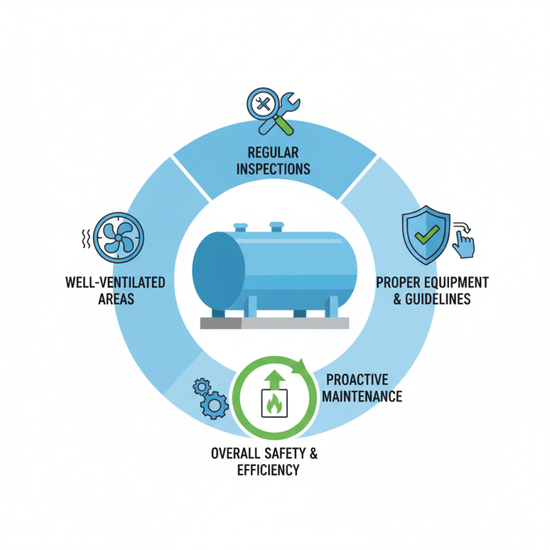 How to Safely Store LPG in a Storage Tank?