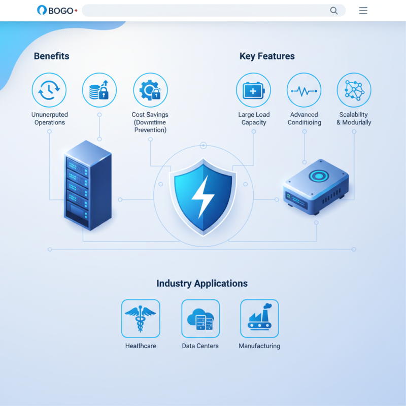 High Power UPS Benefits and Key Features Explained?