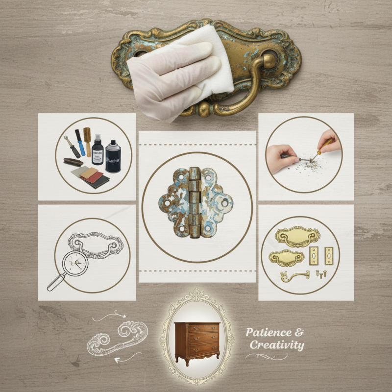 How to Restore Vintage Furniture Hardware Yourself?