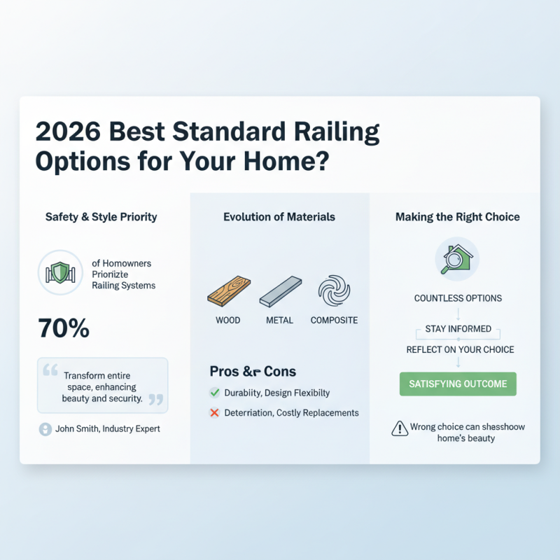 2026 Best Standard Railing Options for Your Home?