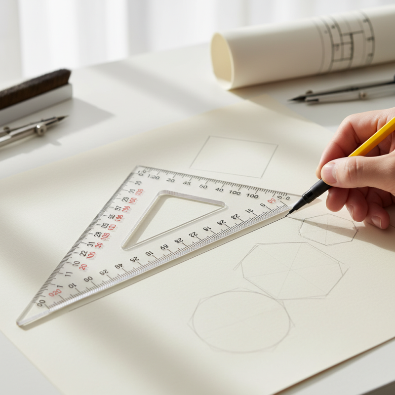 Что такое треугольная линейка и как ее использовать?