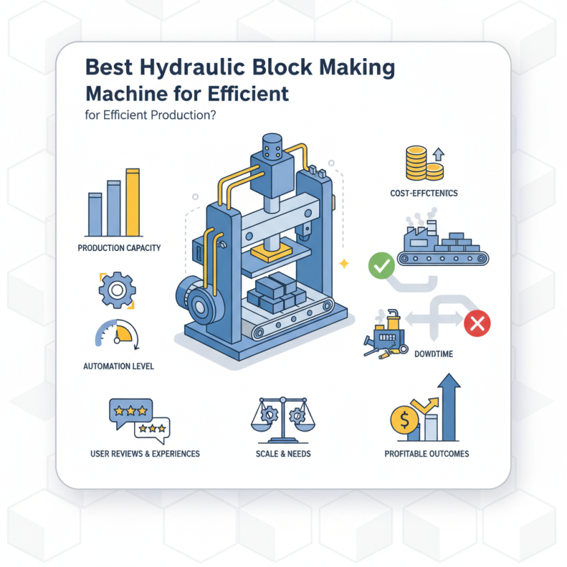 Best Hydraulic Block Making Machine for Efficient Production?
