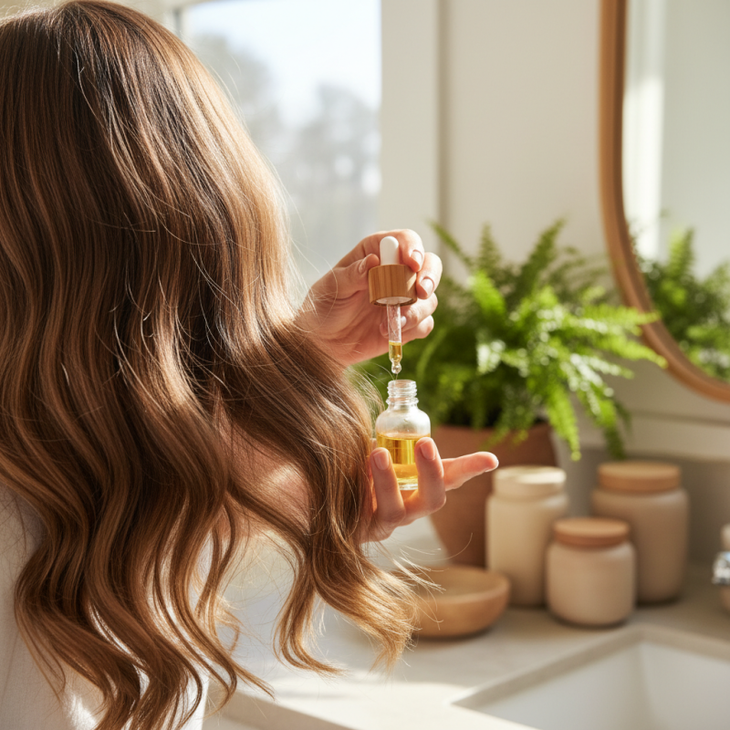 How to Use Hair Care Oil for Healthy Shiny Hair?