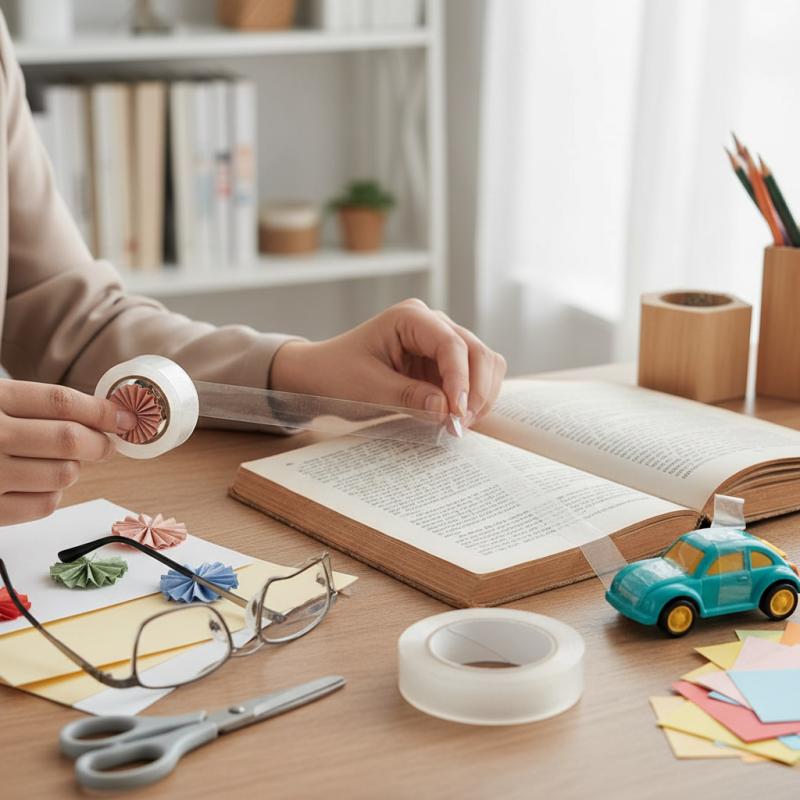 How to Use Transparent Tape for Everyday Fixes and Crafts?