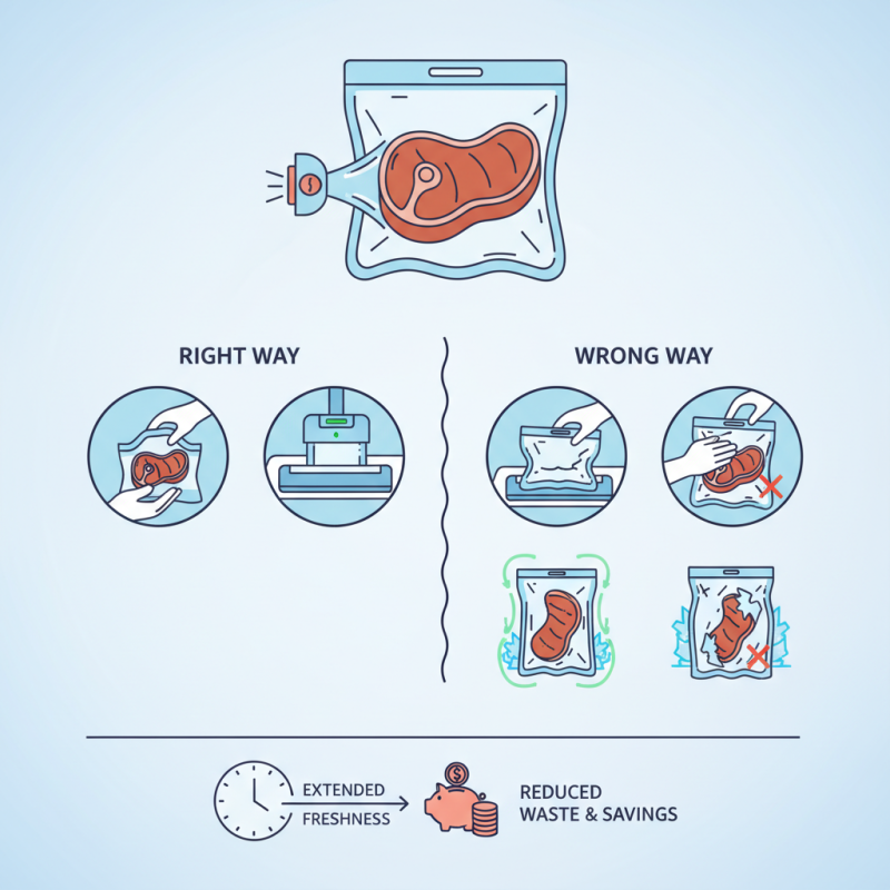 How to Use Meat Sealer Bags for Perfect Food Preservation?