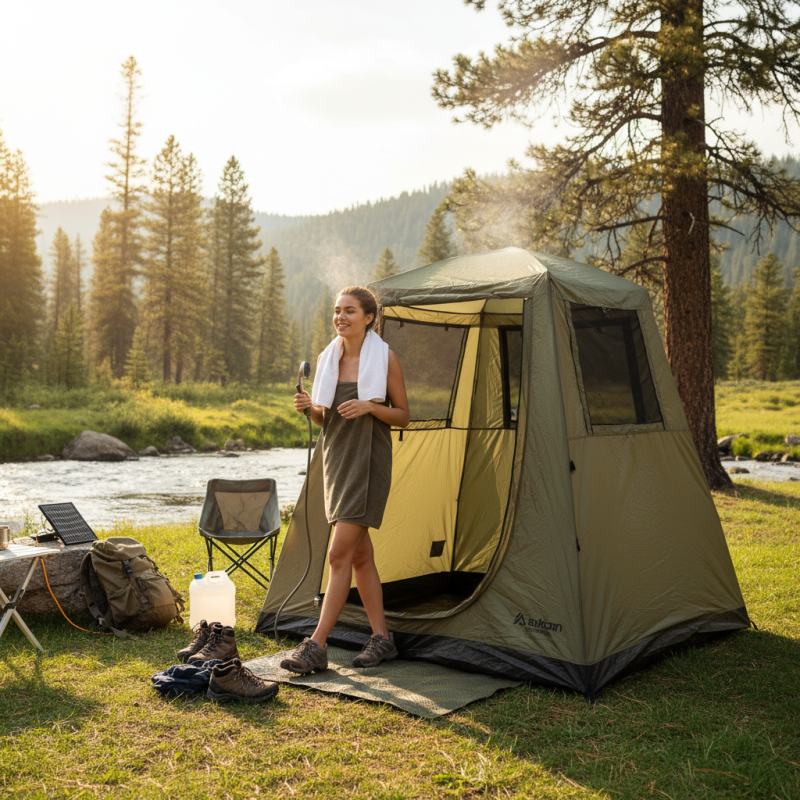 Why You Should Use a Shower Tent for Camping Trips?