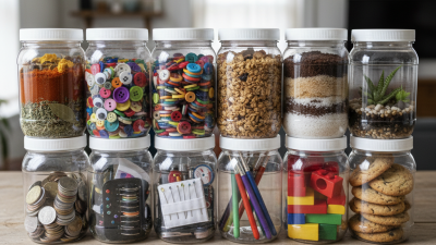 Top 10 Uses for Plastic Jars with Lids in Daily Life?