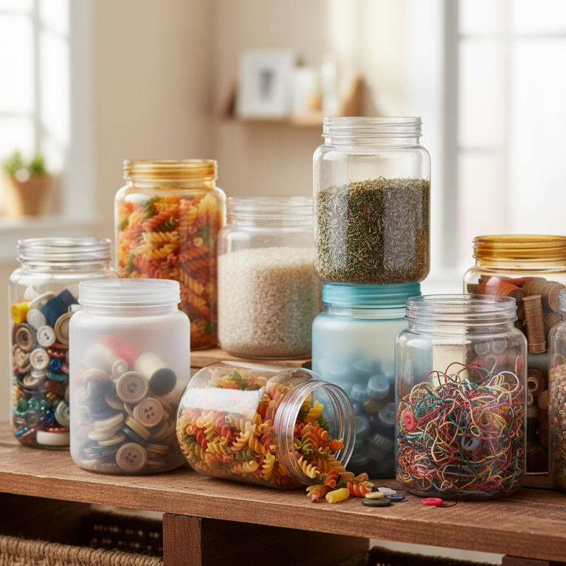What is a Plastic Jar with Lid Used For?