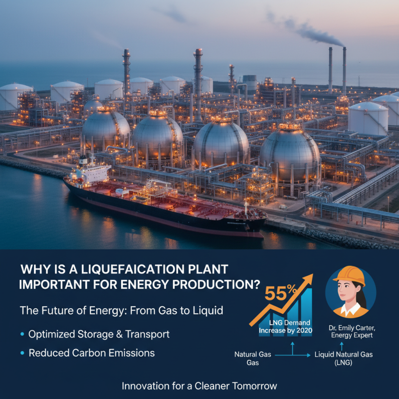 Why is a Liquefaction Plant Important for Energy Production?