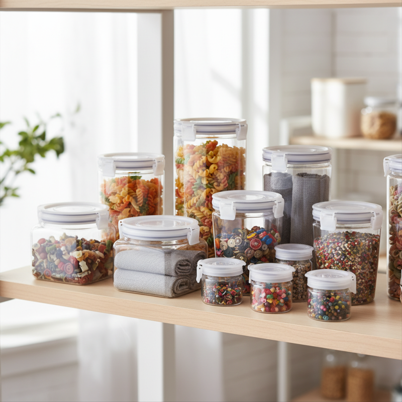 2026 Best Plastic Jar with Lid for Storage and Organization?