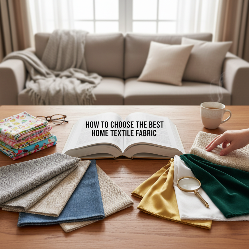 How to Choose the Best Home Textile Fabric for Your Needs?