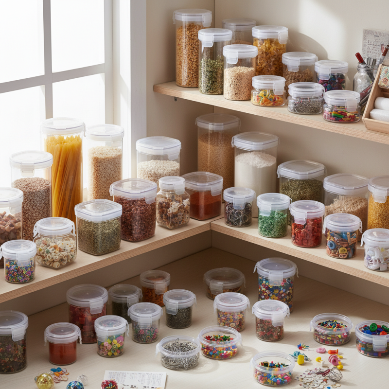 Best Plastic Jars with Lid for Storage and Organization?