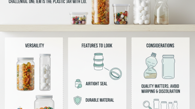 Best Plastic Jar with Lid Options for Your Storage Needs?