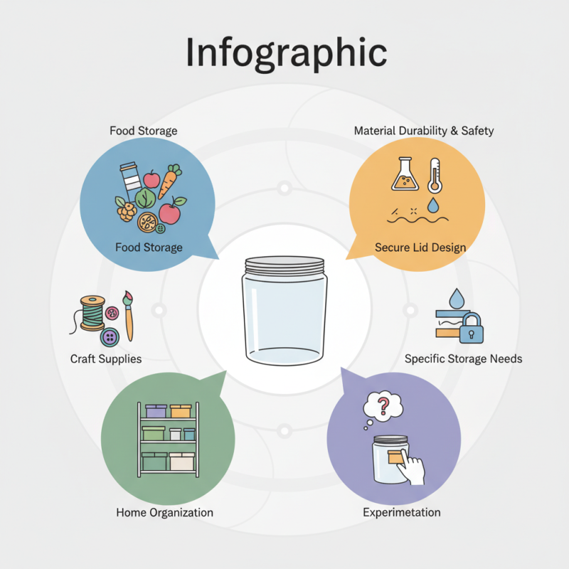 How to Choose the Best Plastic Jar with Lid for Storage?