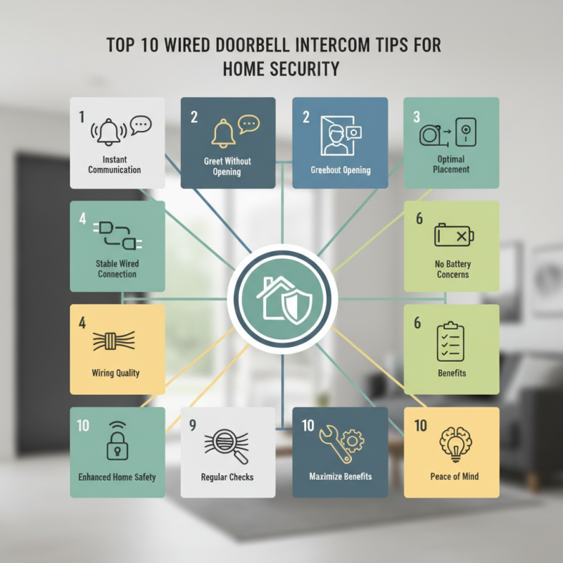 Top 10 Wired Doorbell Intercom Tips for Home Security?