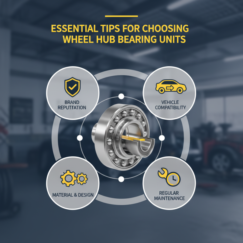 Essential Tips for Choosing Wheel Hub Bearing Units?