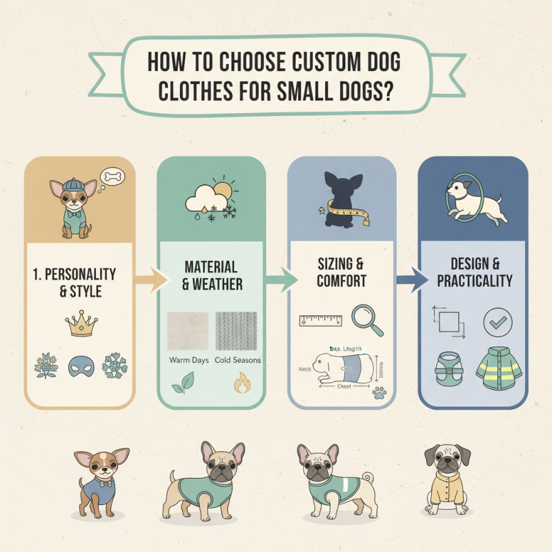 How to Choose Custom Dog Clothes for Small Dogs?