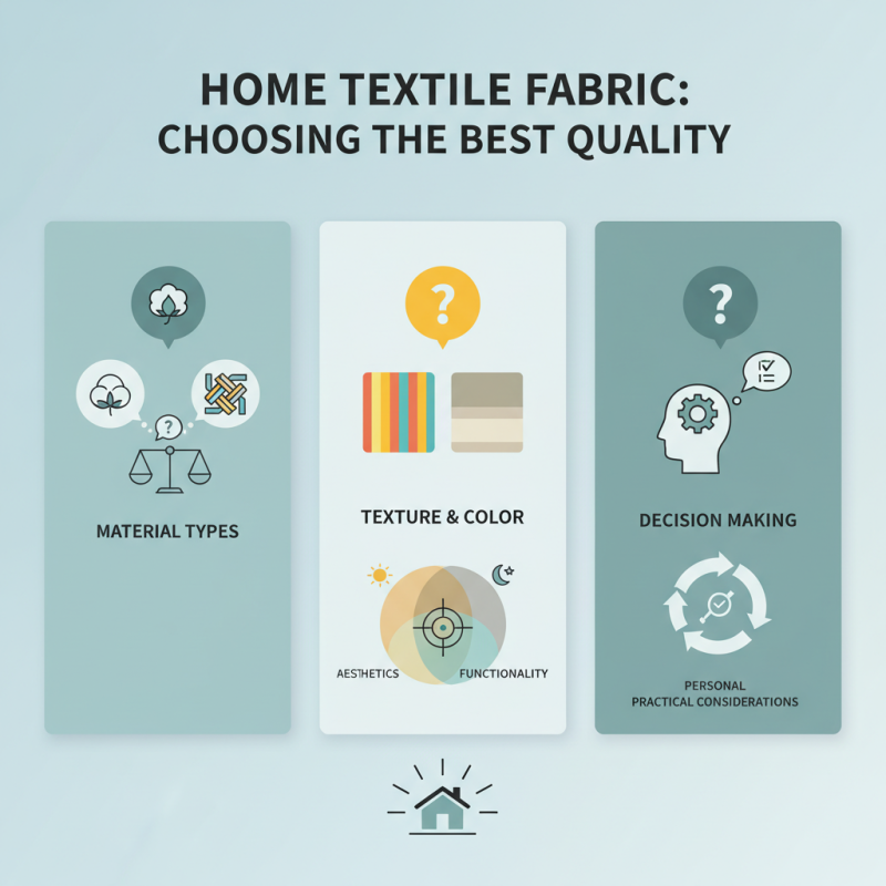 Home Textile Fabric Tips for Choosing the Best Quality?