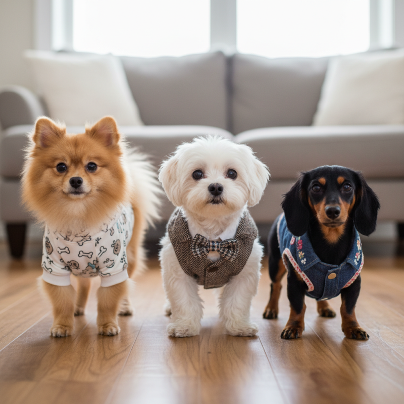 What Are the Best Custom Dog Clothes for Small Dogs?