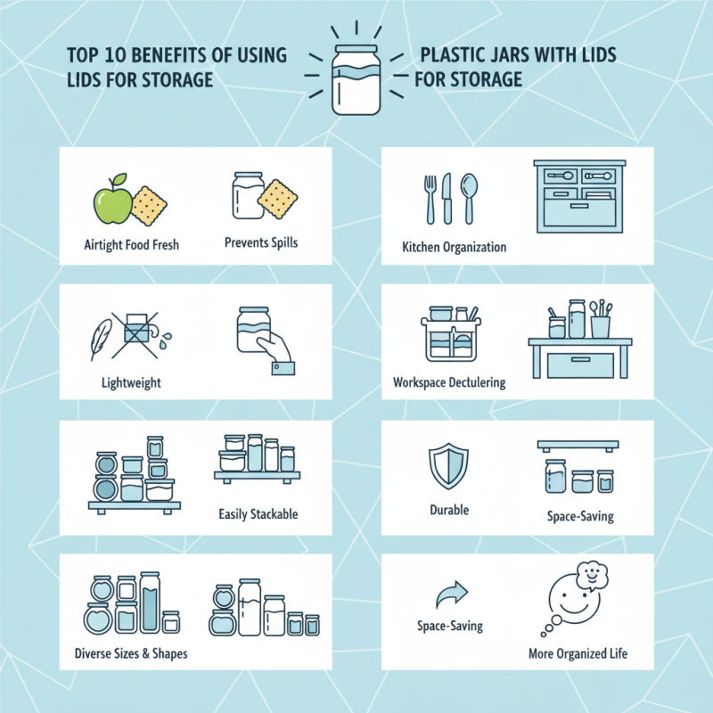 Top 10 Benefits of Using Plastic Jars with Lids for Storage?