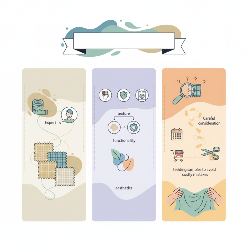 Essential Home Textile Fabric Tips for Your Next Project?