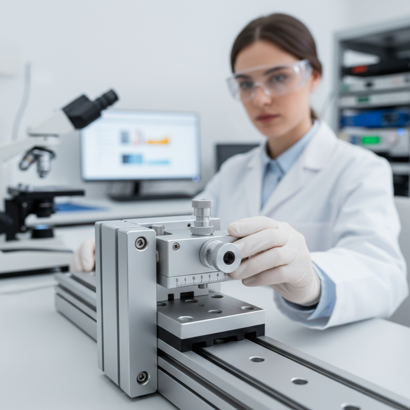 How to Choose the Right Manual Linear Stage for your Project?