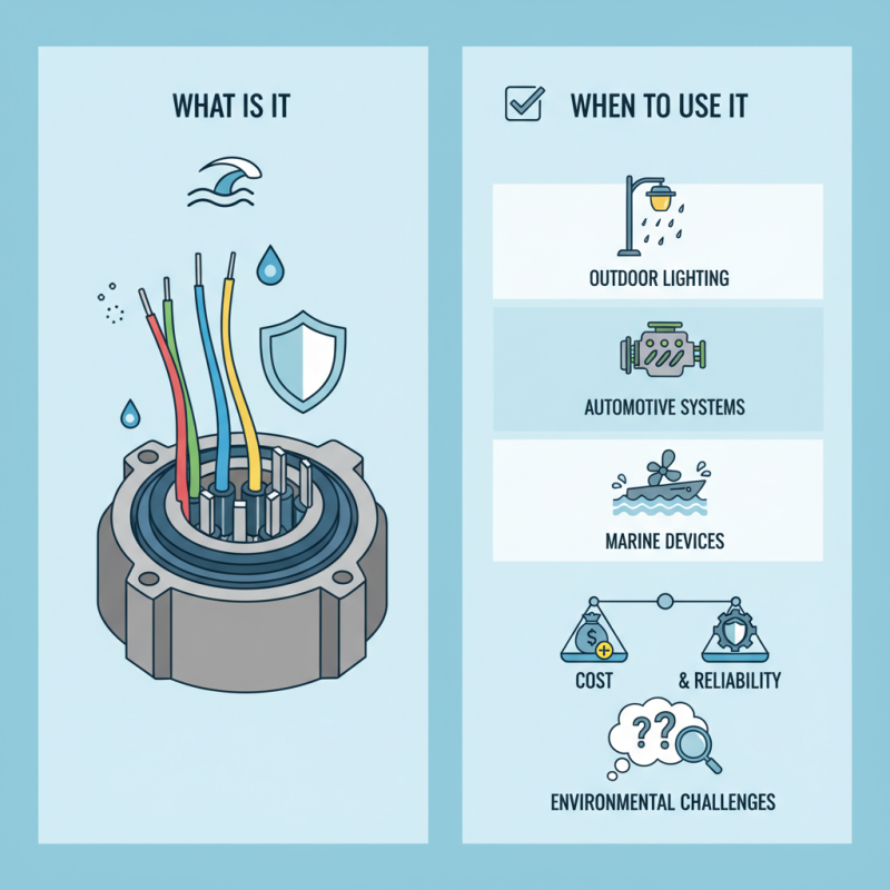 What is a Waterproof Connector Electrical and When to Use It?