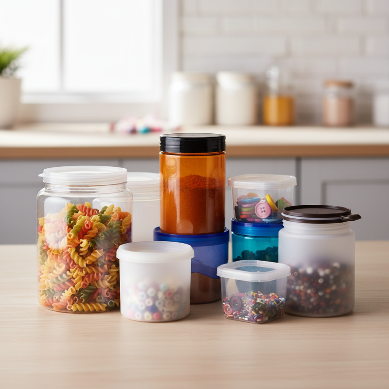 How to Choose the Best Plastic Jar with Lid for Your Needs?