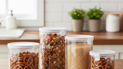 Why Choose a Plastic Jar with Lid for Food Storage?