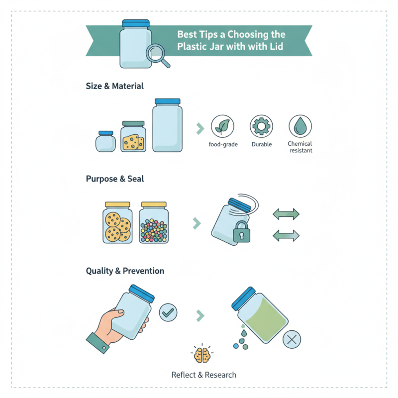 Best Tips for Choosing the Right Plastic Jar with Lid?