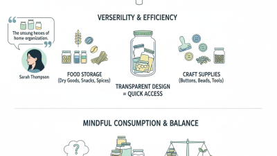 Top 10 Uses for Plastic Jar with Lid for Storage and Organization?
