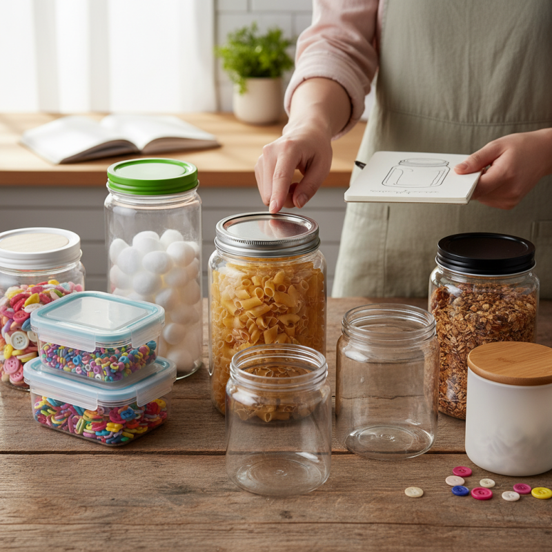 How to Choose the Best Plastic Jar with Lid for Storage?