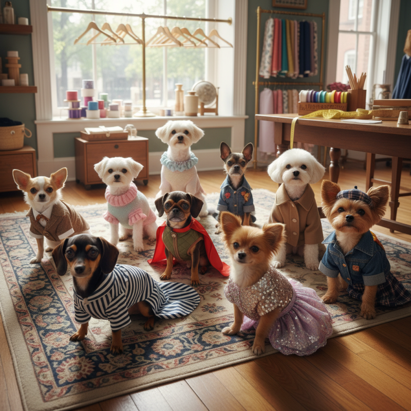 Top 10 Custom Dog Clothes for Small Dogs You Need Now